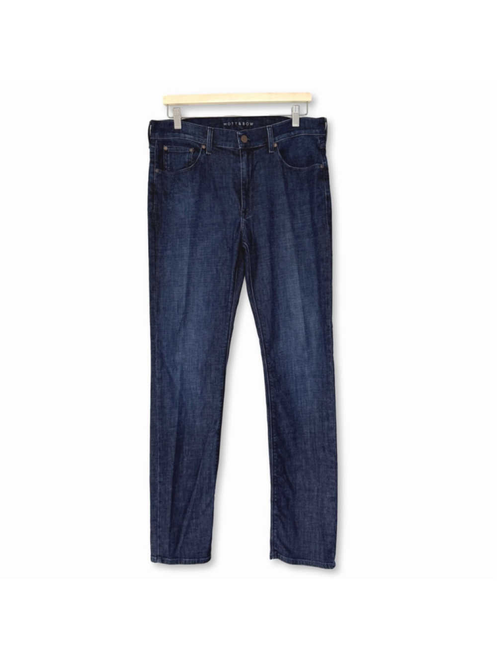 Mott & Bow Slim Mosco Jeans Men's Size 33/34 Blue Denim